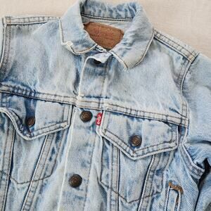 Vintage Levi's Light Wash Jean Jacket 5t